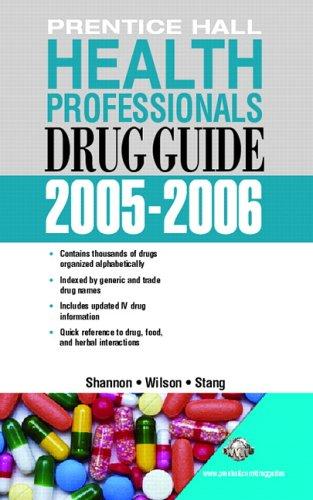 Book Prentice Hall Health Professional's Drug Guide 2005-2006 (Prentice Hall Drug Guides) free