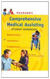 Book Pearson's Comprehensive Medical Assisting Student Workbook free