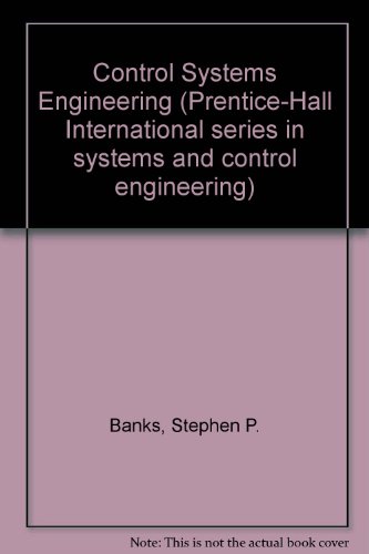 Book Control systems engineering: modelling and simulation, control theory and microprocessor implementation free