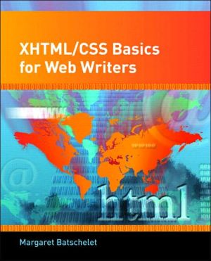 Book XHTML/CSS Basics for Web Writers free