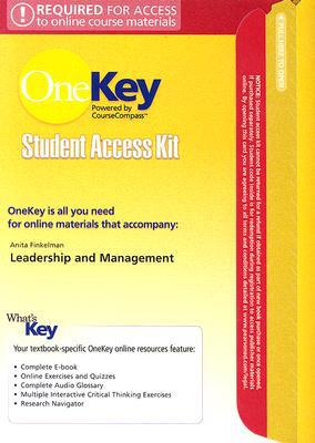 Book Leadership And Management: Onekey Student Access Ki free