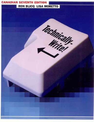 Book Technically-Write! Canadian Seventh Edition free