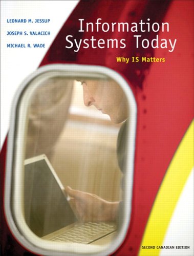 Book Information Systems Today: Why IS Matters, Second Canadian Edition free