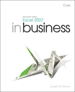 Book Microsoft Office Excel 2007 In Business, Core free