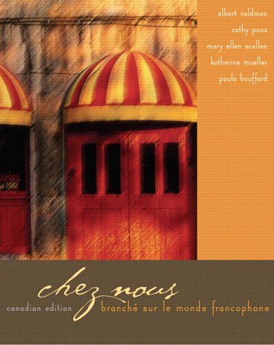Book Chez Nous Branche Sur Le Monde Francophone Canadian Edition free
