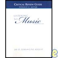 Book Listening to Music: Critical Review Guide free