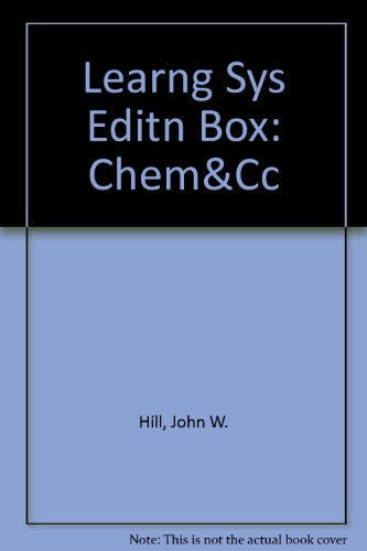 Book Chemistry For Changing Times Learning System Edition With Coursecompass free
