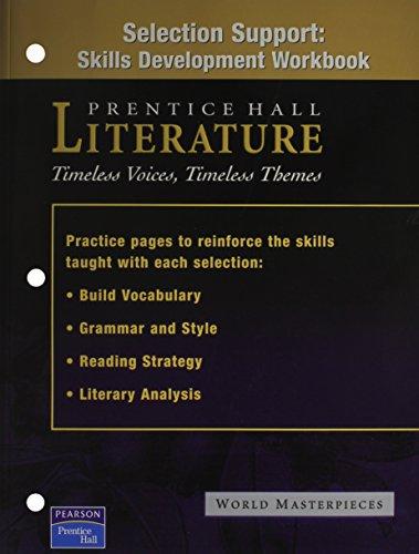 Book PRENTICE HALL WORLD MASTERPIECES SELECTION SUPPORT WORKBOOK GRADE 12 04 free