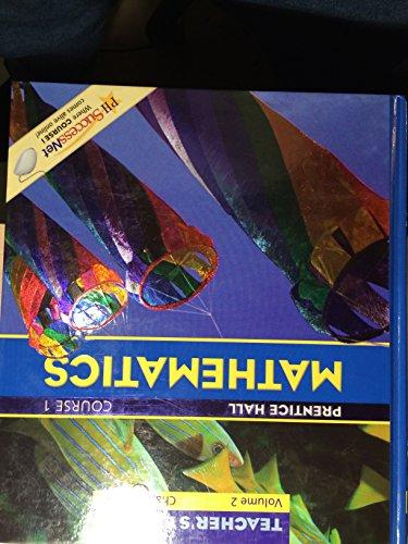 Book Prentice Hall Mathematics Course 1: Teacher's Edition (Volume 1: Chapters 1-6) free