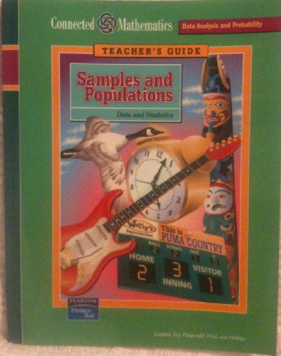 Book Teacher's Guide: Samples And Populations (connected Mathematics, Data And Statistics) free