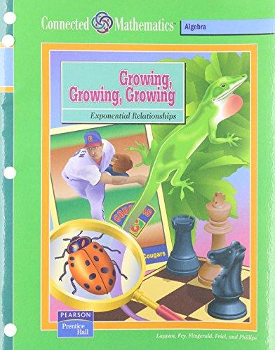 Book CONNECTED MATHEMATICS (CMP) GROWING GROWING GROWING STUDENT EDITION     2004C free