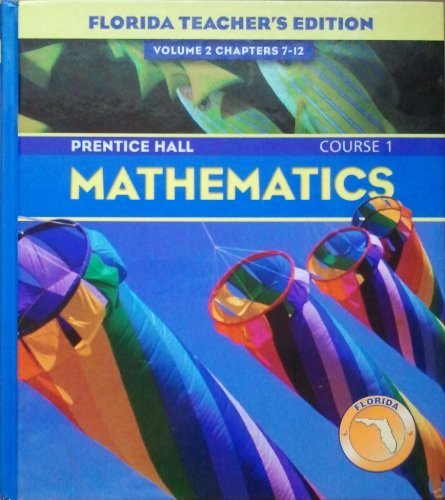 Book Mathematics (course 1) (prentice Hall Mathematics, Volume 2 (chapters 7-12)) free