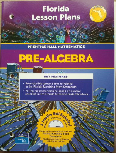 Book Florida Lesson Plans (pre-algebra Prentice Hall Mathematics) free