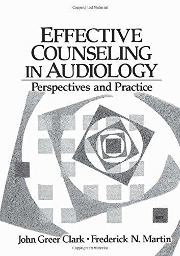 Book Effective Counseling in Audiology: Perspectives and Practice free
