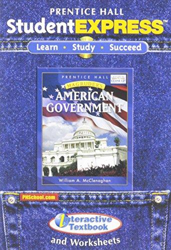 Book MAGRUDER'S AMERICAN GOVERNMENT 2007 STUDENT EXPRESS WITH INTERACTIVE TEXTBOOK CD-ROM free