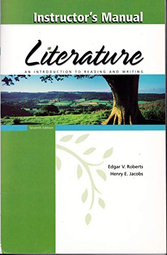 Book Instructor's Manual Literature An Introduction to Reading and Writing Seventh Edition free