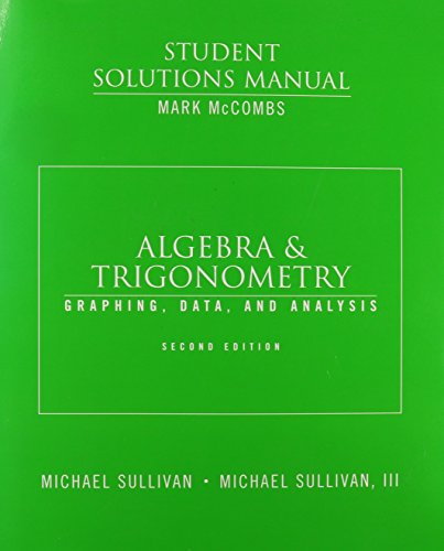 Book Algebra& Trigonometry: Graphg Data& Analysis free