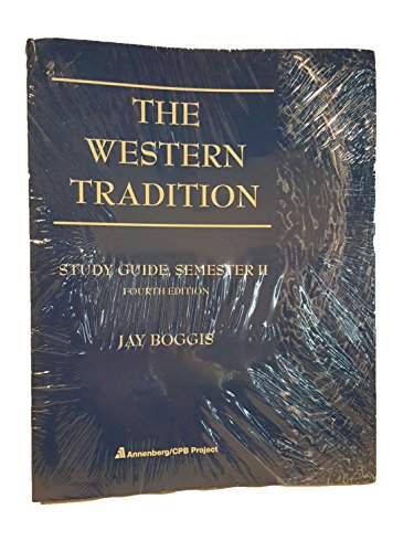 Book The Western Tradition: Study Guide, Semester II (Fourth Edition) free