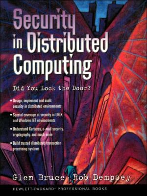Book Security In Distributed Computing: Did You Lock the Door? free