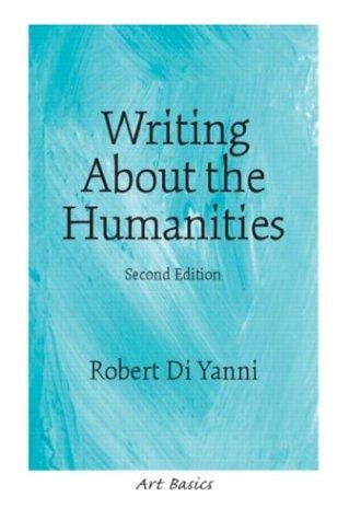 Book Writing About the Humanities (Art Basics) free