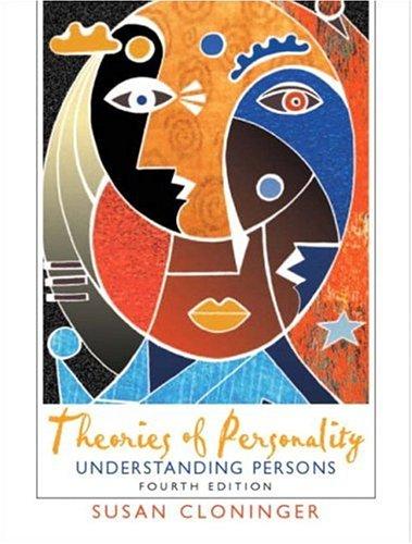 Book Theories of Personality: Understanding Persons free