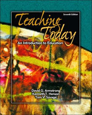 Book Teaching Today: An Introduction to Education free
