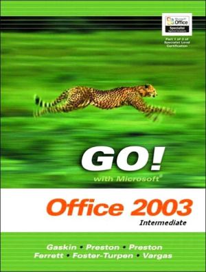 Book Go with Microsoft Office 2003 Intermediate free