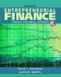 Book Entrepreneurial Finance: Finance for Small Business free