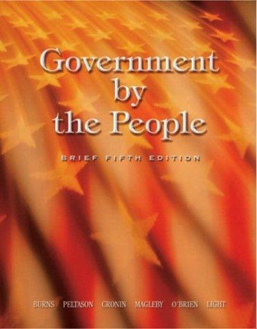 Book Government by the People, Brief, Fifth Edition free