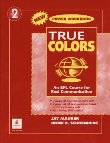 Book True Colors: An Efl Course For Real Communication, Level 2 Power Workbook free