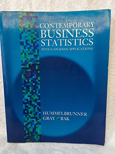 Book Contemporary Business Statistics free