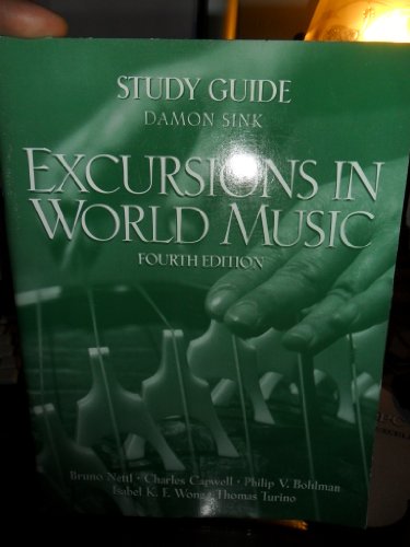 Book Study Guide for Excursions in World Music & Study Guide Package free