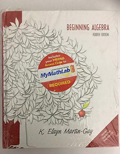 Book Beginning Algebra & Mymathlab & Cdls Pkg free