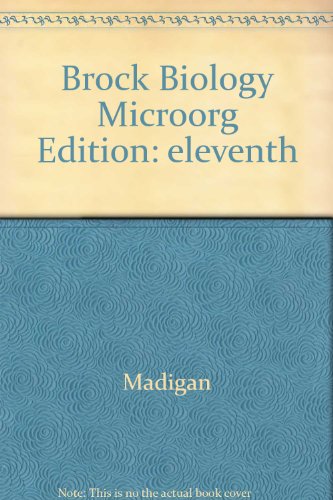 Book Brock Biology Microorg free