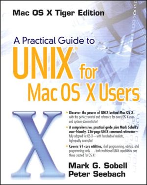 Book A Practical Guide to UNIX for Mac OS X Users free