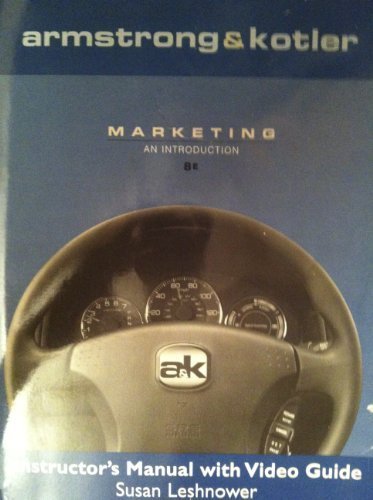 Book Marketing: An Introduction (Instructor's Manual with Video Guide) free
