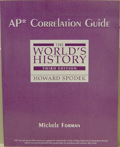 Book Ap* Correlation Guide T/a The World's History free