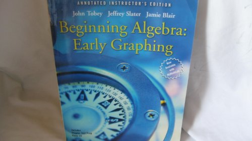 Book Beginnig Algebra, Early Graphing , Annotated free