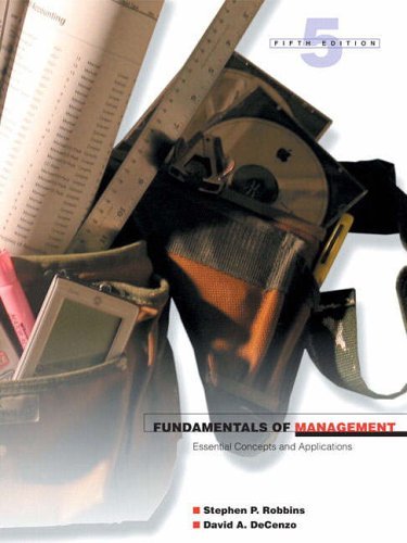 Book Fundamentals of Management: Essential Concepts and Applications free