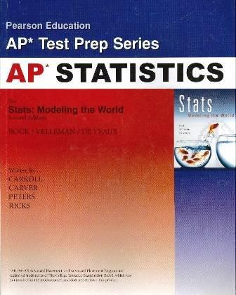 Book AP* Test Prep Workbook for Stats: Modeling the World, 2nd Edition free
