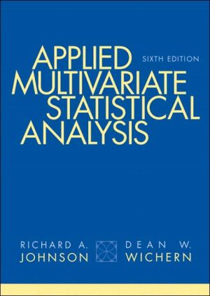 Book Applied Multivariate Statistical Analysis (6th Edition) free