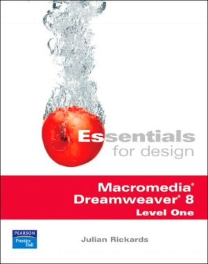 Book Essentials for Design Macromedia Dreamweaver 8 Level One (2nd Edition) free