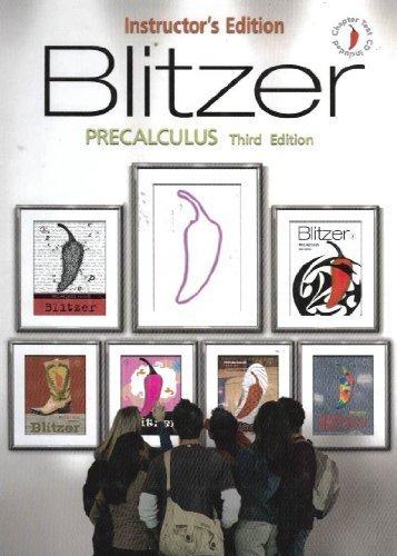 Book Blitzer Precalculus - Instructor's Edition free
