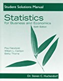 Book Student Solutions Manual for Statistics for Business and Economics free