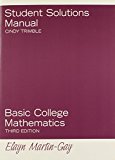 Book Student Solutions Manual for Basic College Mathematics free