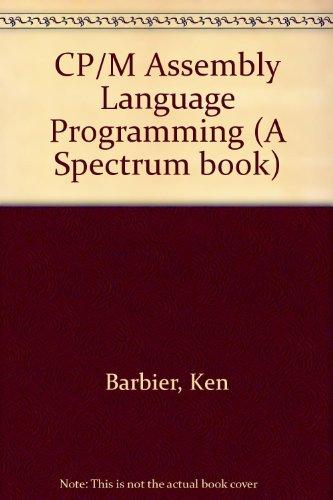 Book CP/M Assembly Language Programming free