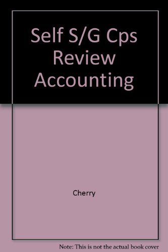 Book Self S/G Cps Review Accounting free