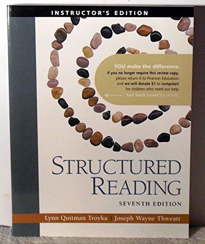 Book Structured Reading--Instructor's Edition (Seventh Edition) free
