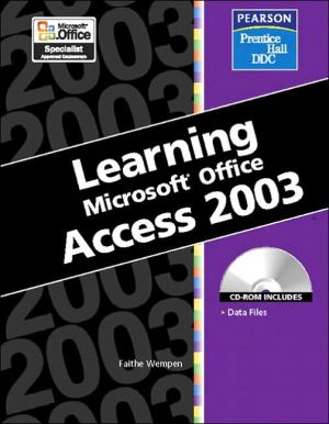 Book Learning: Microsoft Access 2003 free