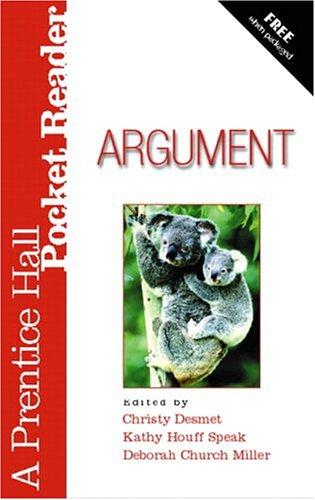 Book Argument: A Prentice Hall Pocket Reader free